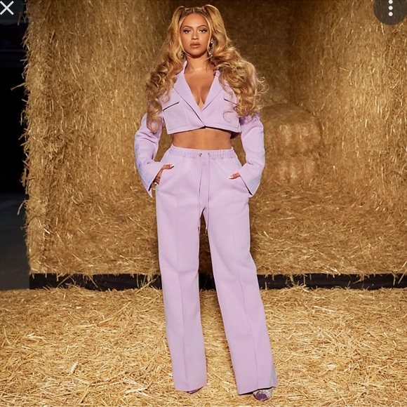 Ivy Park X Adidas Rodeo Collection Cropped Suit Jacket NWT - Picture 2 of 5